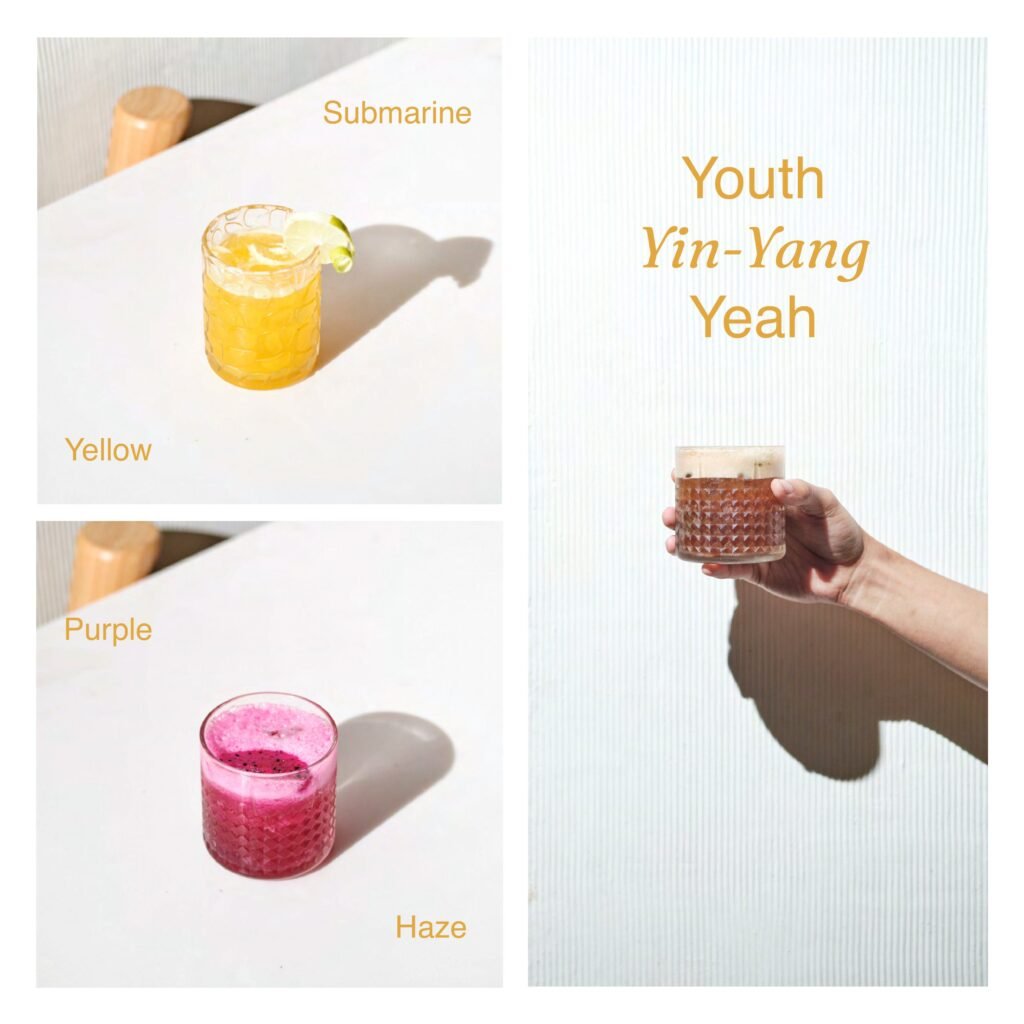 Kreasi mocktail di Monday Co