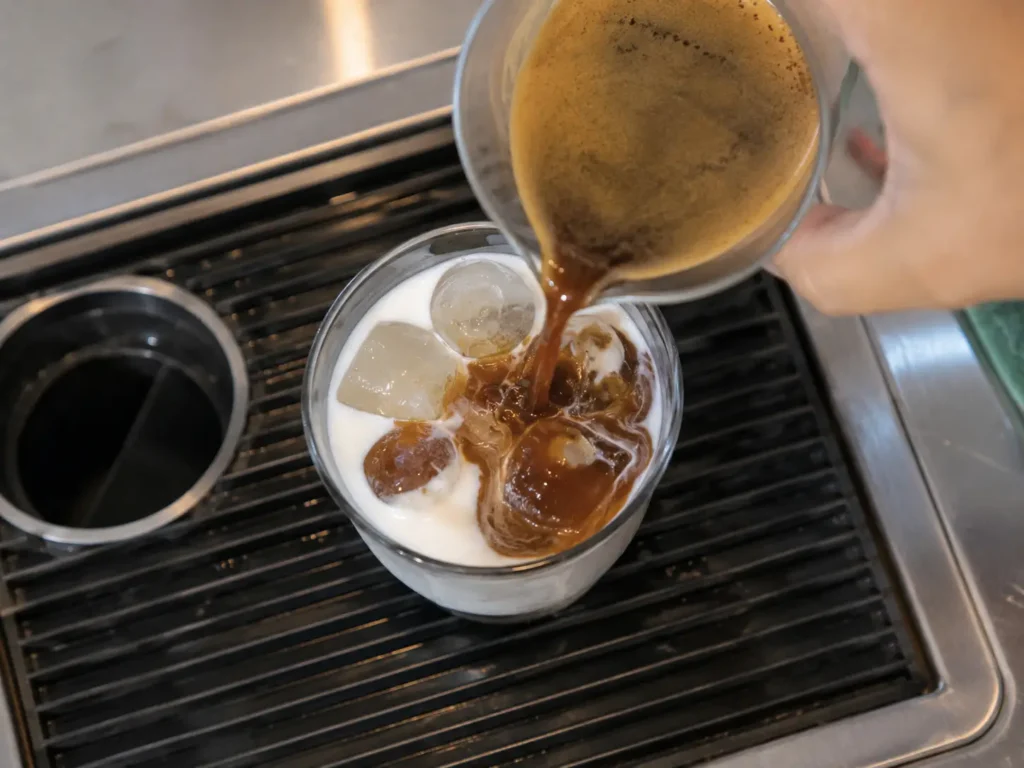 dirty latte