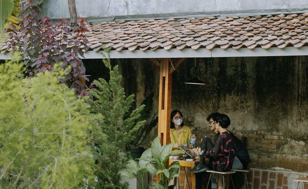 Kyomi Space hidden gem cafe di dago bandung suasana nyaman dan tenang bernuansa Jepang